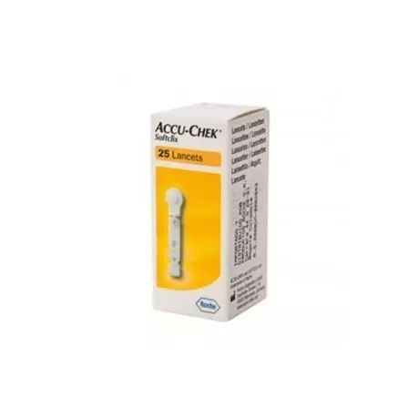 Accu-Chek Softclix Lancetas 25 Lancetas