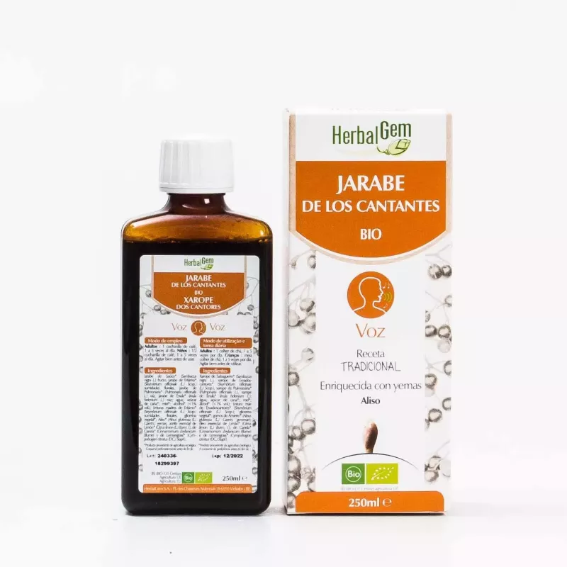 HerbalGem Jarabe de los Cantantes 250ml |  Tufarma.online