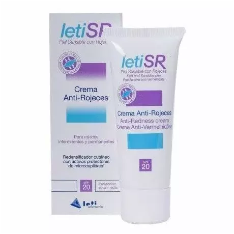 LETISR CREMA TRATANTE DE ROJECES SPF -20  1 ENVASE 40 ML