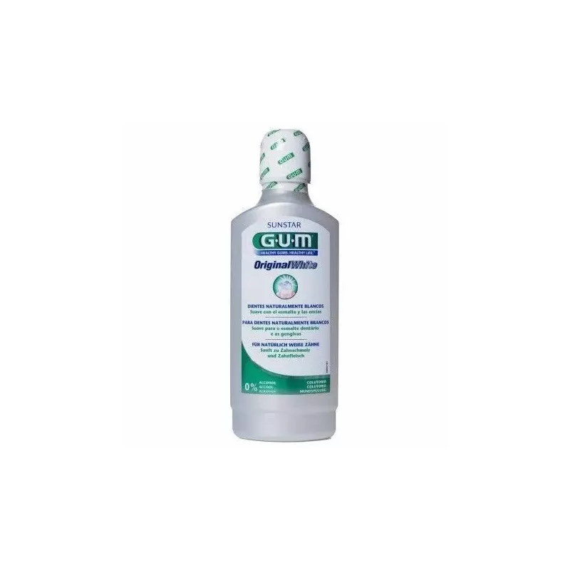 GUM ORIGINAL WHITE COLUTORIO  1 ENVASE 500 ML