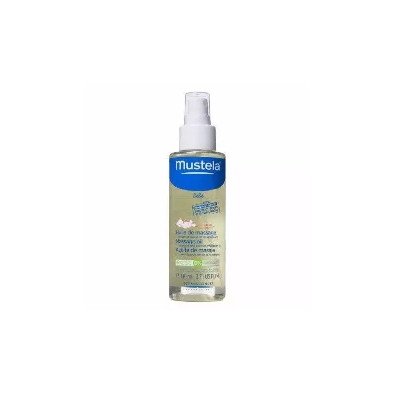 Mustela Bebe Aceite De Masaje 1 Envase 110 Ml