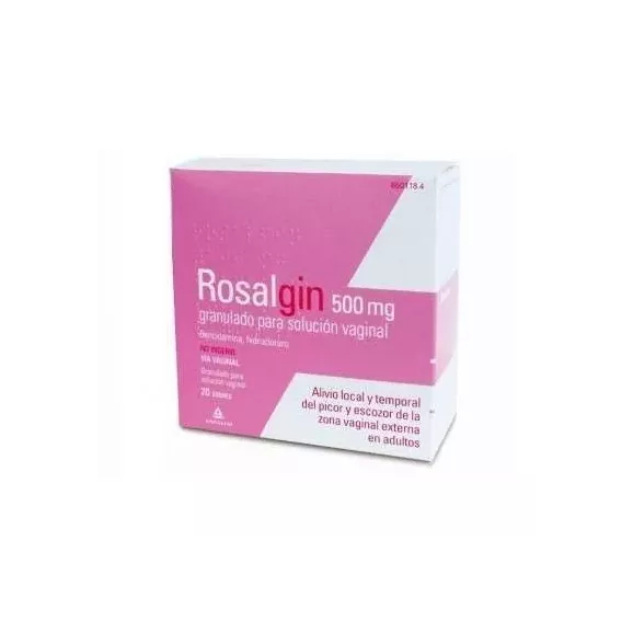 Rosalgin 500 Mg Granulado Solucion Vaginal 20 Sobres Rosalgin 500 Mg Granulado Solucion Vaginal 20 Sobres