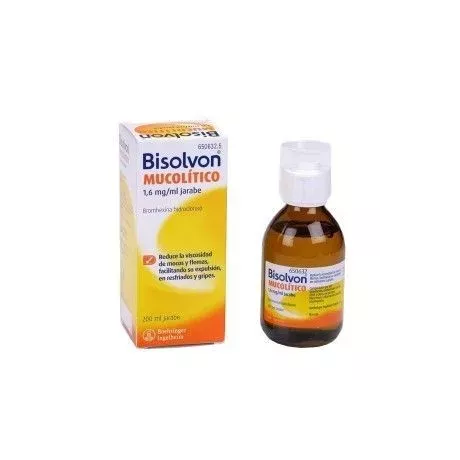 Bisolvon Mucolitico 1.6 Mg/Ml Jarabe 200 Ml