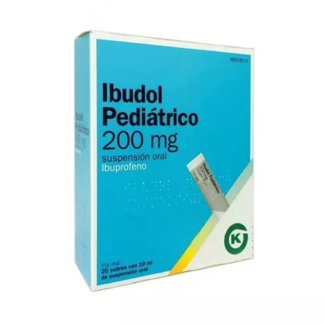 Ibudol Pediatrico 200 Mg 20 Sobres Suspension Oral 10 Ml