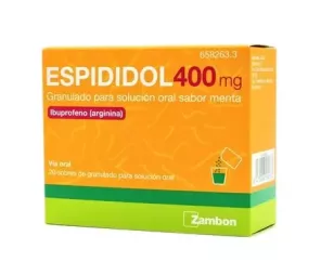Espididol 400 Mg 20 Sobres Granulado Solucion Oral Menta