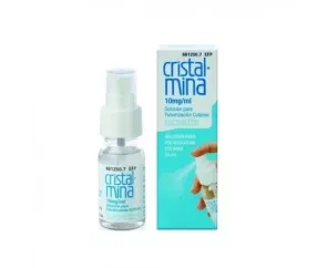 Cristalmina 10 Mg/Ml Solucion Topica Pulverizador 25 Ml