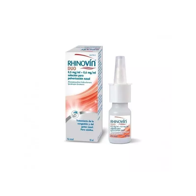 Rhinovin Duo Nebulizador Nasal 10 Ml