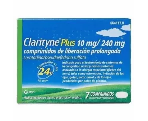 Clarityne Plus 10 mg Liberación Prolongada | Farmacia24hbenimaclet.com