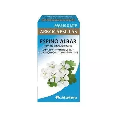 Arkocapsulas Espino Albar 350 Mg 48 Capsulas