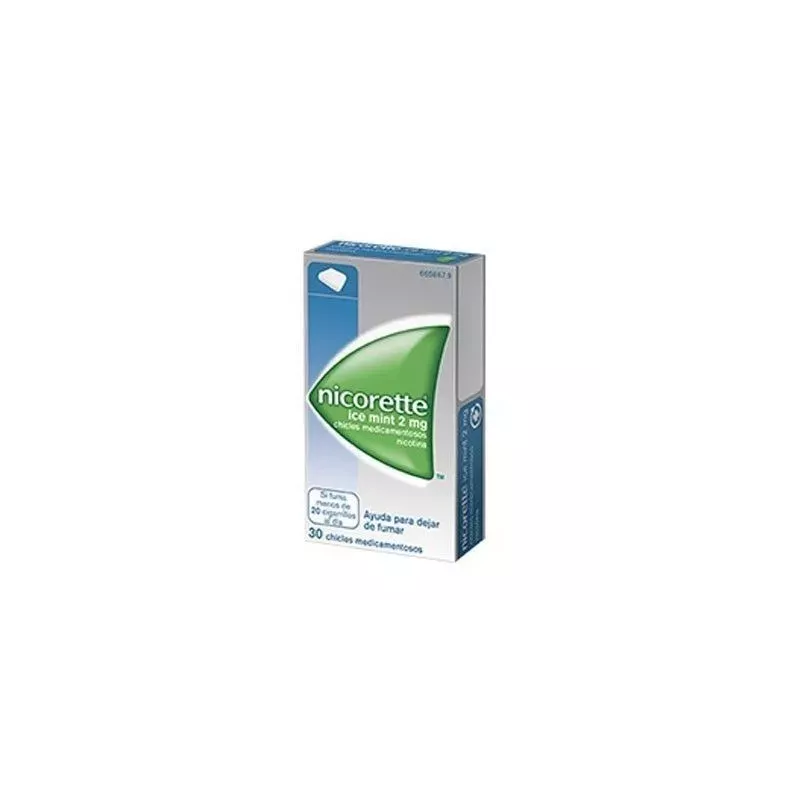 Nicorette Ice Mint 2 Mg 30 Chicles