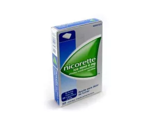 Nicorette Ice Mint 4 Mg 30 Chicles