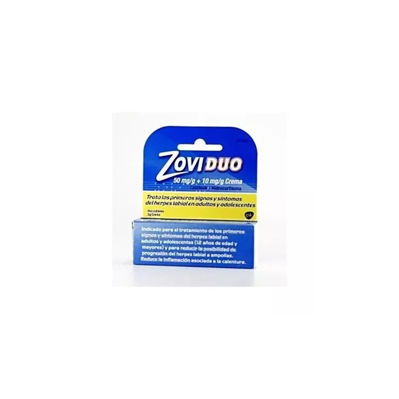 Zoviduo 50/10 Mg/G Crema 1 Tubo 2 G