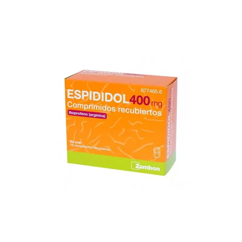 Espididol 400 Mg 18 Comprimidos Recubiertos