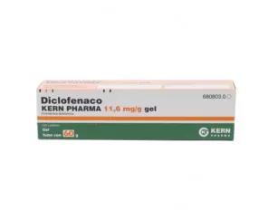 Diclofenaco Kern Pharma 11,6 Mg/G Gel Cutaneo 1 Tubo 60 G