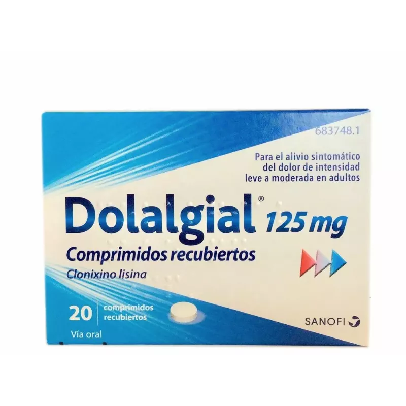 Dolalgial 125 Mg 20 Comprimidos Recubiertos