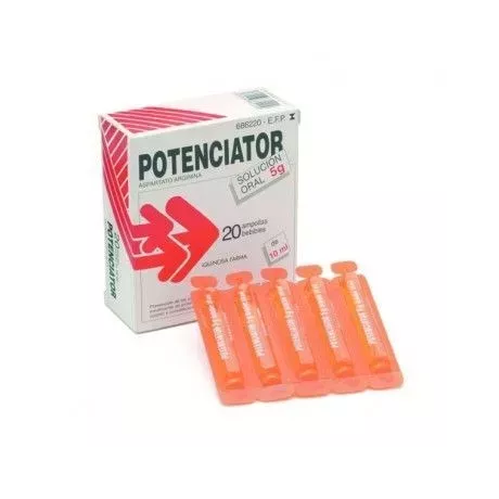 Potenciator 5 G 20 Ampollas Bebibles 10 Ml