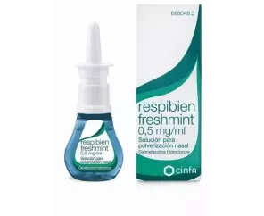 Respibien Freshmint 0.5 Mg/Ml Nebulizador Nasal 15 Ml