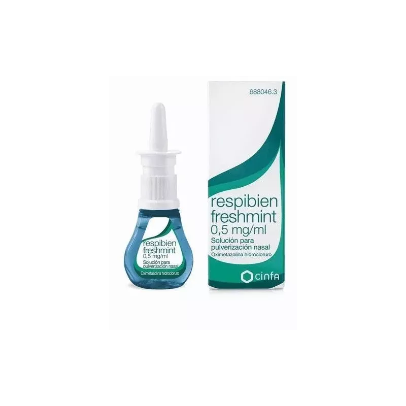 Respibien Freshmint 0.5 Mg/Ml Nebulizador Nasal 15 Ml