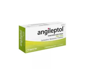 Angileptol 30 Comprimidos Para Chupar Menta