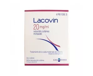 Lacovin 20 Mg/Ml Solucion Cutanea 4 Frascos 60 Ml