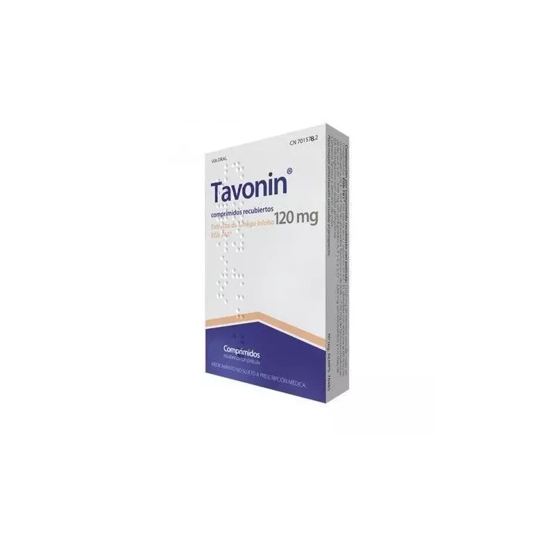 Tavonin 120 Mg 30 Comprimidos Recubiertos