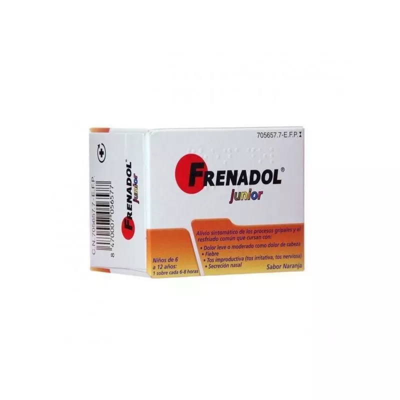 Frenadol Junior 10 Sobres Granulado Solucion Oral