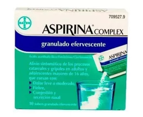 Aspirina Complex 10 Sobres Granulado Efervescente