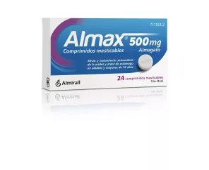 Almax 500 Mg 24 Comprimidos Masticables