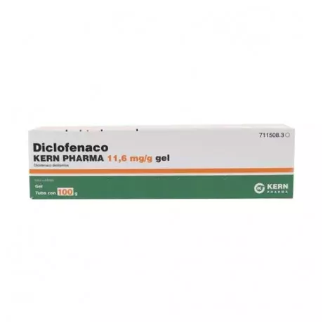 Diclofenaco Kern Pharma 11,6 Mg/G Gel Cutaneo 1 Tubo 100 G