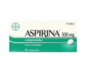 Aspirina® 500 mg Comprimidos | Farmacia24hbenimaclet.com