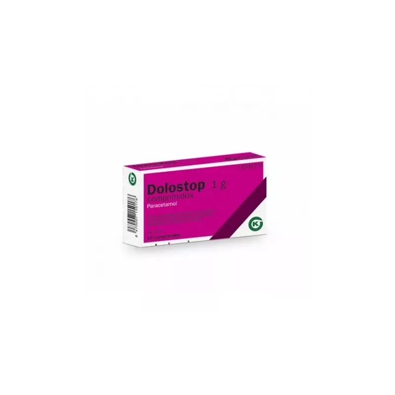 Dolostop Paracetamol 1G 10 Comprimidos