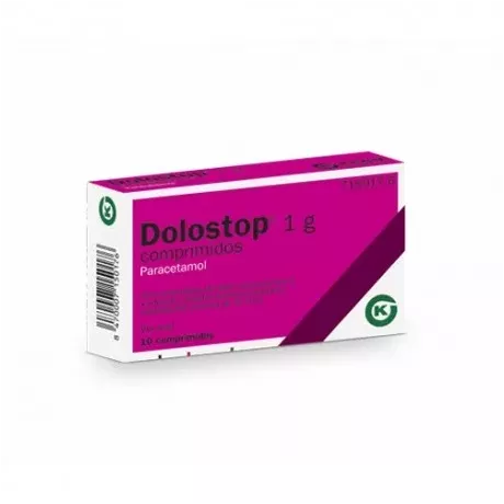 Dolostop Paracetamol 1G 10 Comprimidos