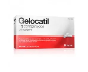 Gelocatil 1 G 10 Comprimidos