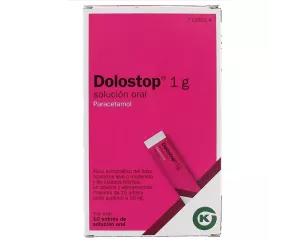Dolostop Solucion Oral 1G 10X 10 Ml