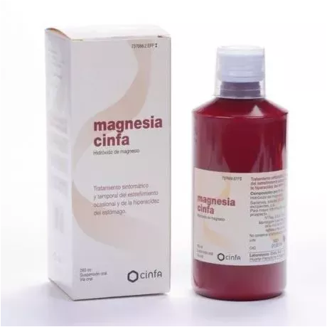 Magnesia Cinfa 200 Mg/Ml Suspension Oral 260 Ml