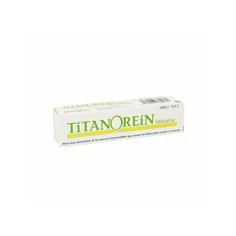 Titanorein Lidocaina Crema Rectal 20 G