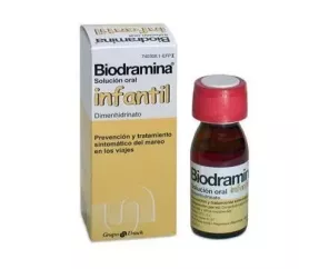 Biodramina Infantil 4 Mg/Ml Solucion Oral 60 Ml