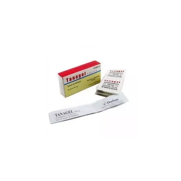 Tanagel Polvo 250 Mg 20 Sobres Polvo Suspension Oral
