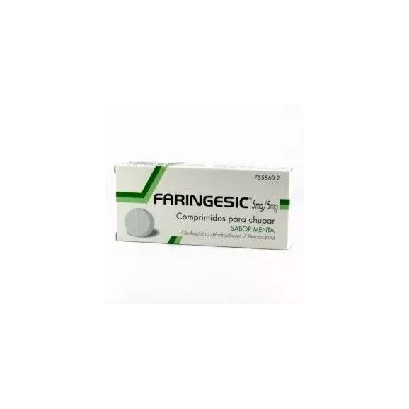 Faringesic 20 Comprimidos Para Chupar Faringesic 20 Comprimidos Para Chupar