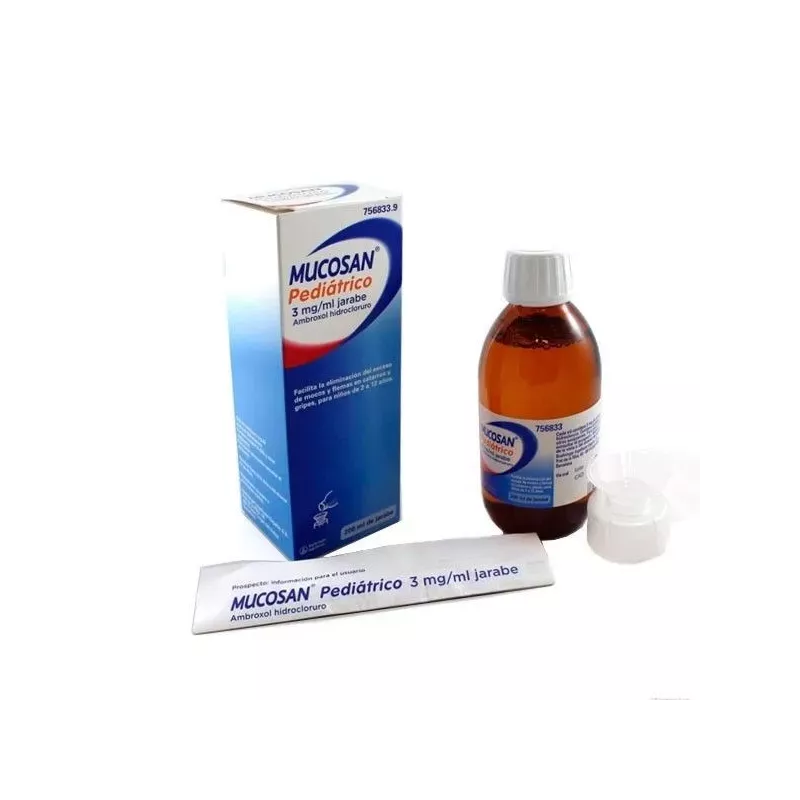 Mucosan Pediatrico 3 Mg/Ml Jarabe 200 Ml