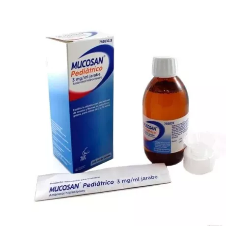 Mucosan Pediatrico 3 Mg/Ml Jarabe 200 Ml