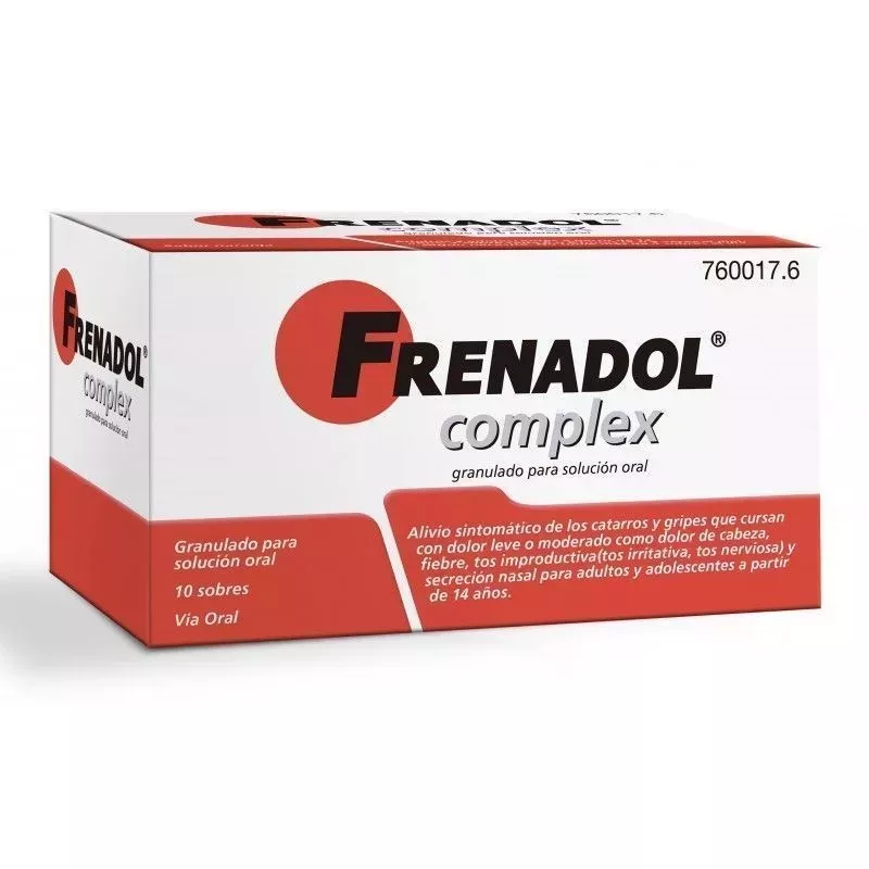 Frenadol Complex 10 Sobres Granulado Solucion Oral