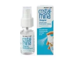 Cristalmina 10 Mg/Ml Solucion Topica 1 Frasco 25 Ml