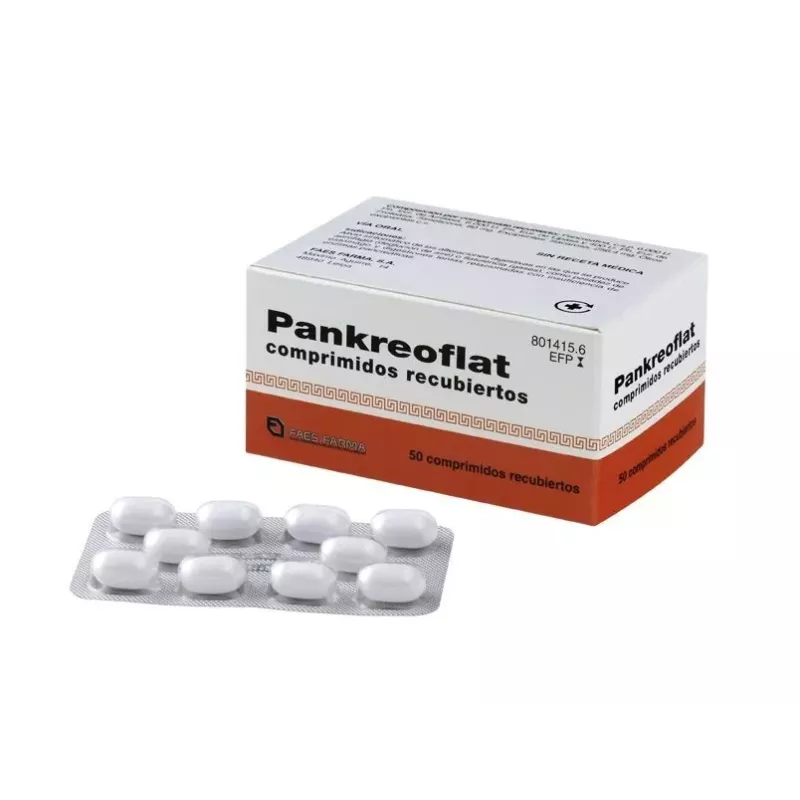 Comprar Pankreoflat 50 Grageas al Mejor Precio  | Tufarma.online