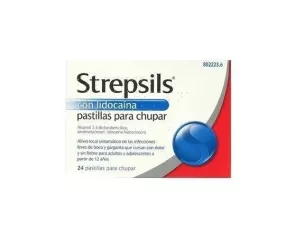 Strepsils Lidocaina 24 Pastillas Para Chupar