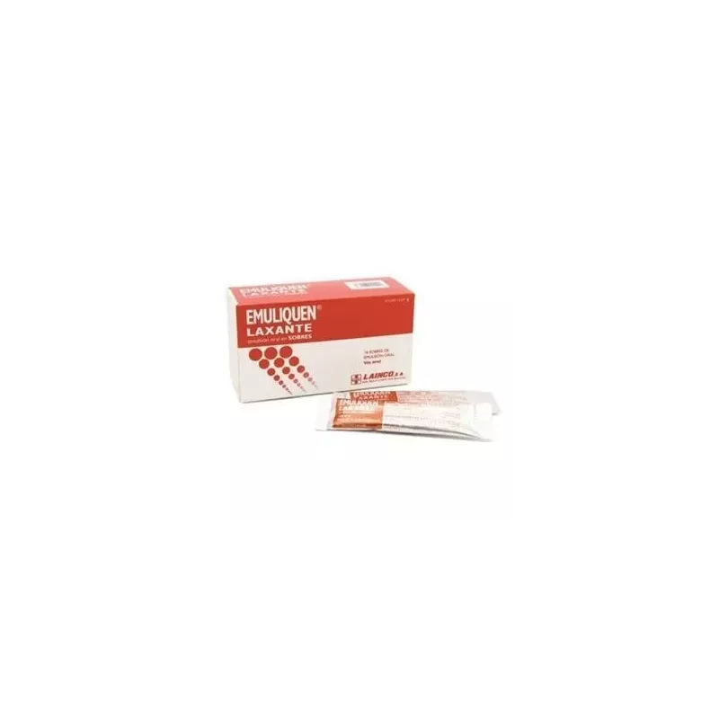 Emuliquen Laxante 10 Sobres Emulsion Oral 15 Ml