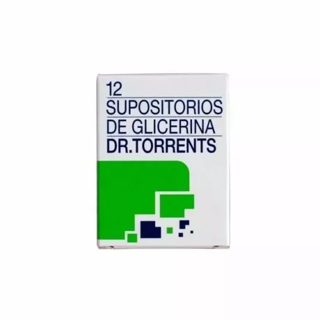 Supositorios Glicerina Dr Torrents Adultos 3.27 G 12 Supositorios