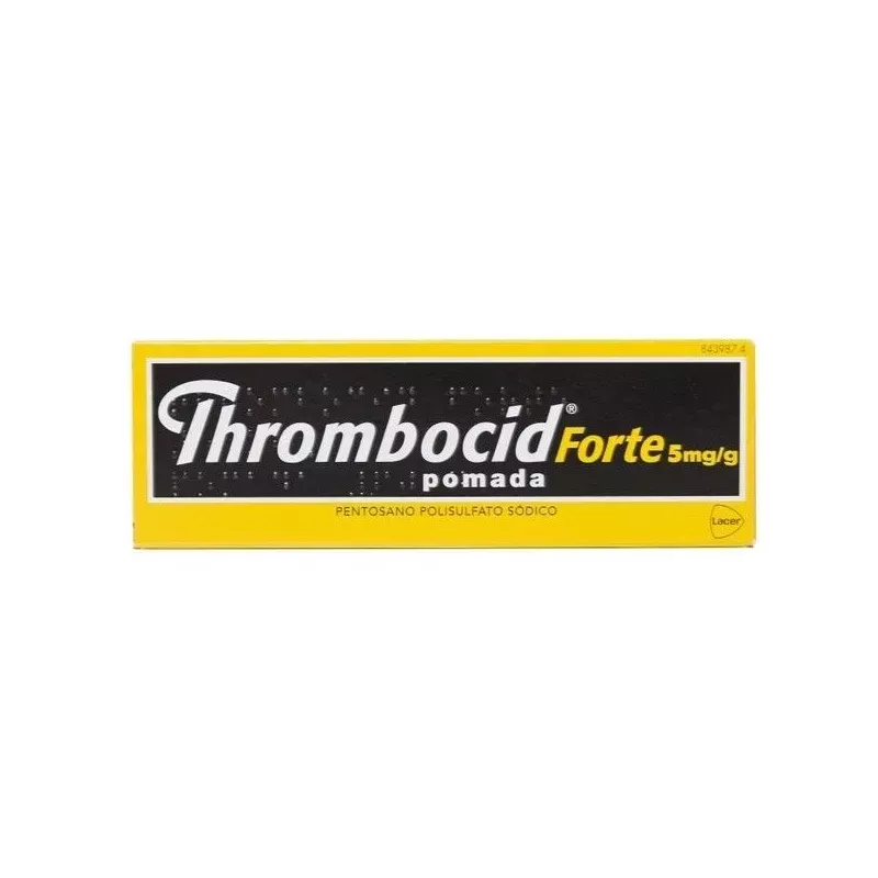 Thrombocid Forte 5 Mg/G Pomada 1 Tubo 60 G