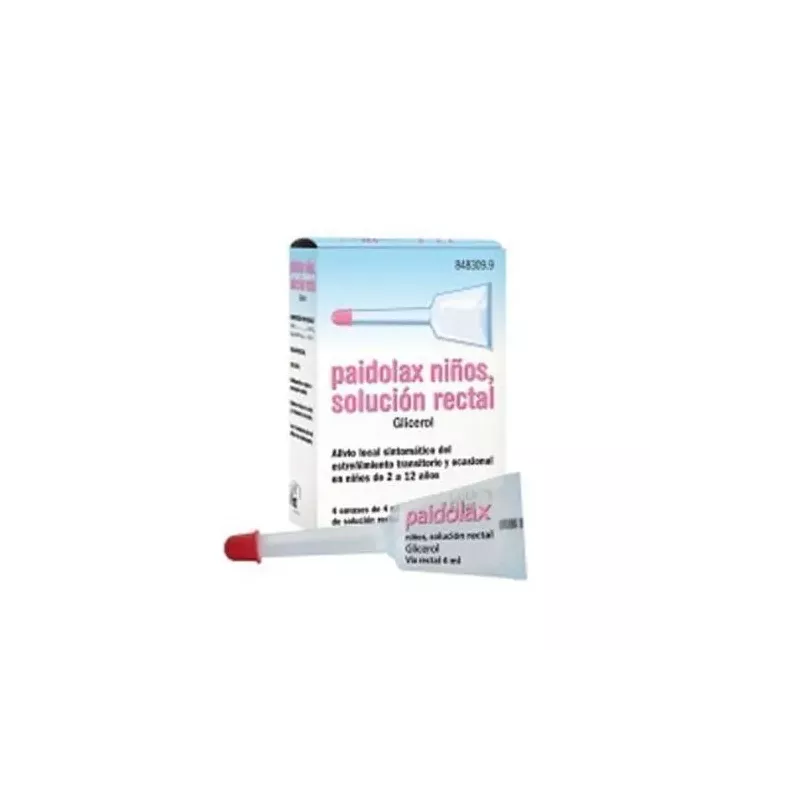 Paidolax 3.28 Ml Solucion Rectal 4 Enemas 4 Ml