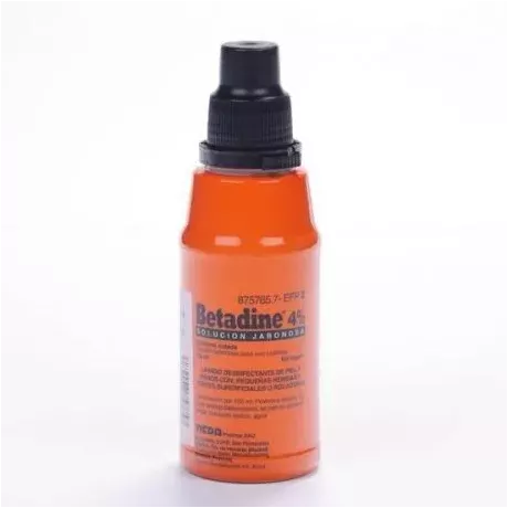 Betadine 40 Mg/Ml Solucion Topica Jabonosa 125 Ml